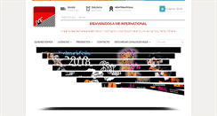 Desktop Screenshot of meinternational.com.ar